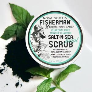 Facial Scrub - Charcoal Mint