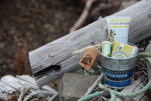 Captain's Gift Bucket - Nova Scotia Fisherman Sea Kelp Skincare 