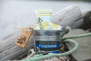 Captain's Gift Bucket - Nova Scotia Fisherman Sea Kelp Skincare 