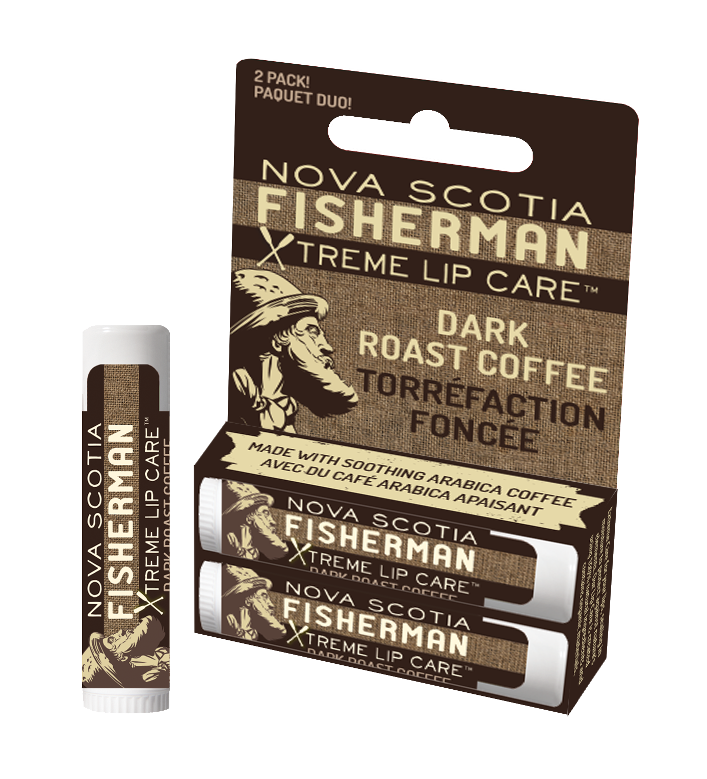 Two Pack Lip Balm - Dark Roast Coffee